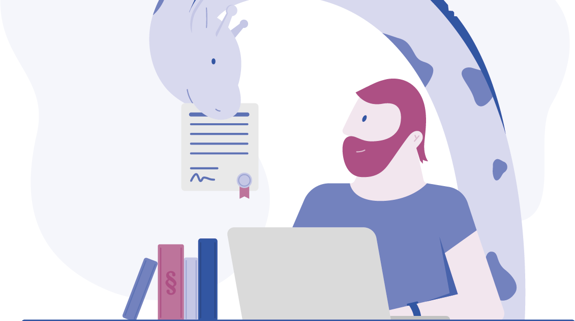 Illustration Tipps für die Jobsuche im Veterinärbereich